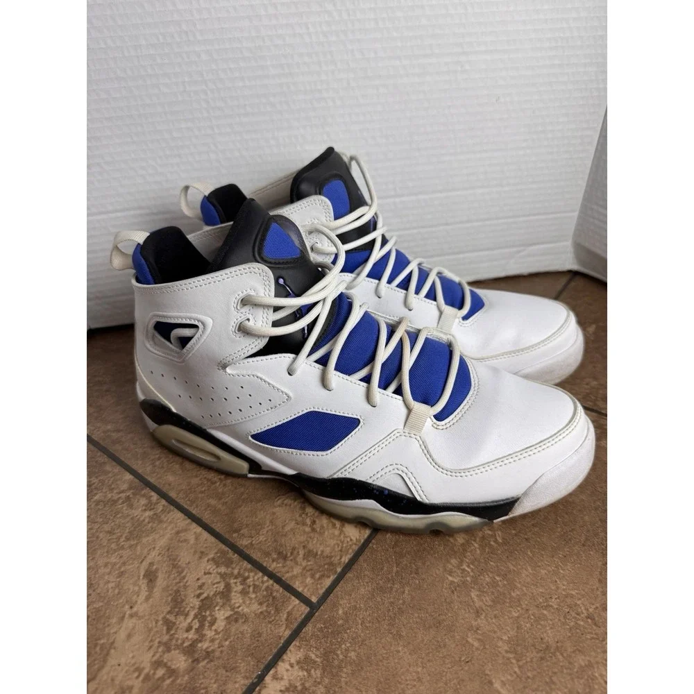 Size 11 - Air Jordan Flight Club 91 White Hyper Royal